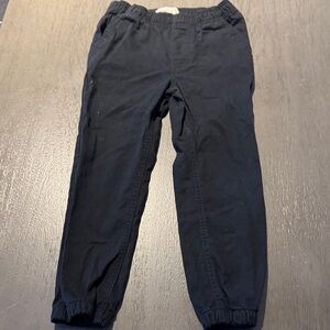Black Elastic Waist Pants for Kids